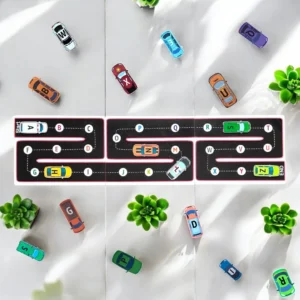 Drive and Park Alphabet Matching Puzzle