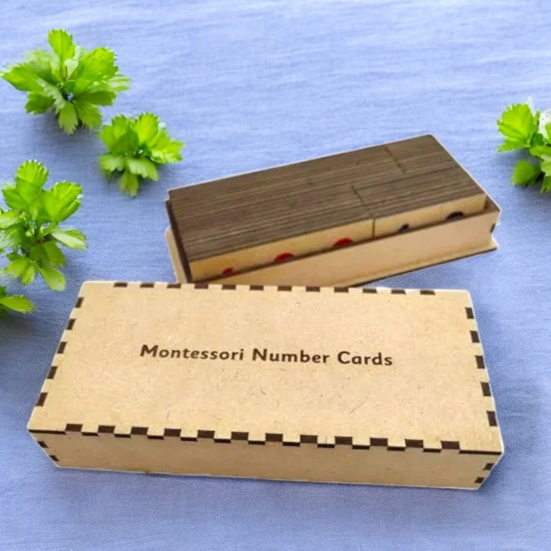 Montessori beads, numbers Cards and stair Combo Kit - Image 4