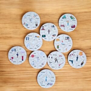 Professions - 5 Piece Connections Puzzle