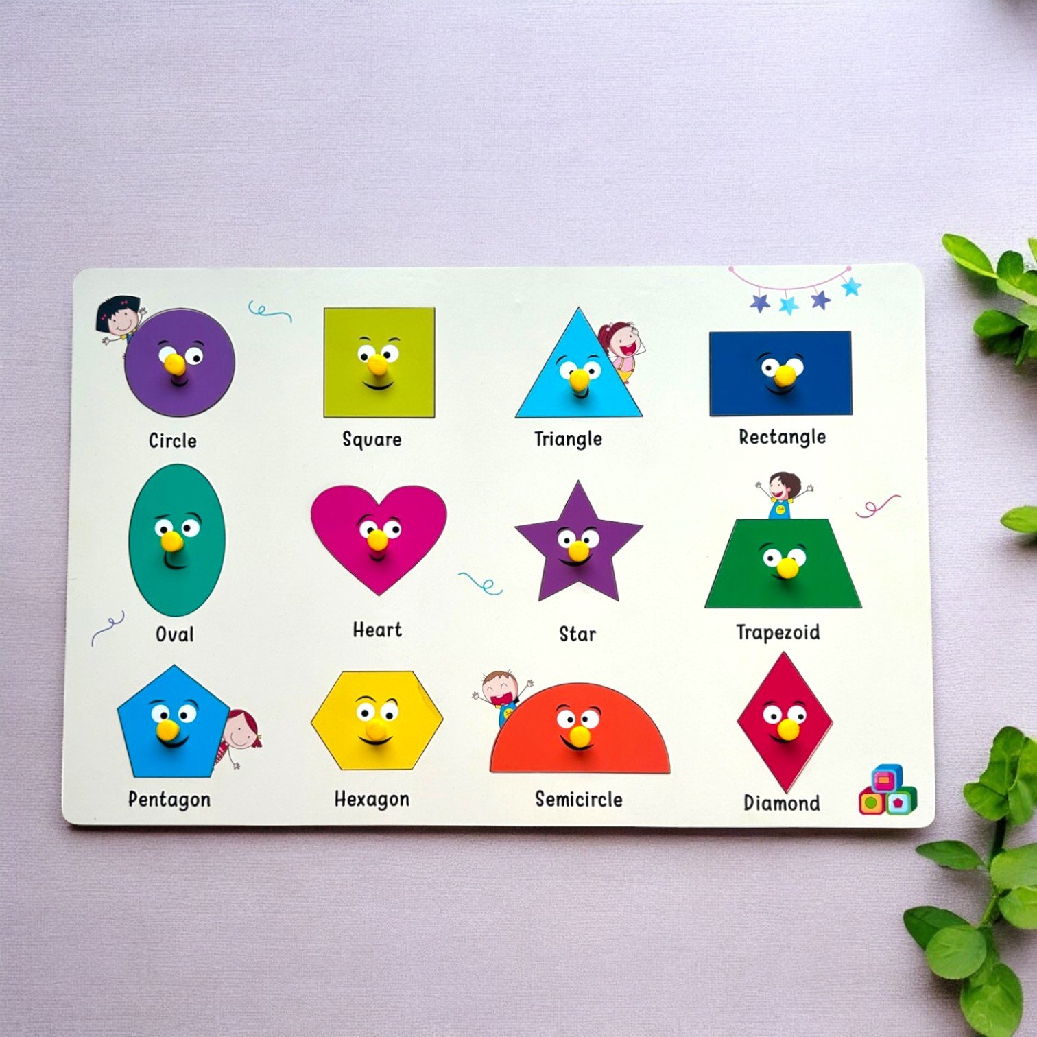 Shapes Peg puzzle