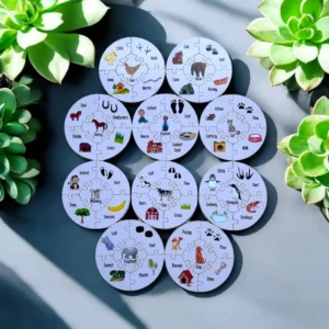 Creatures - 5 piece Connections Puzzle