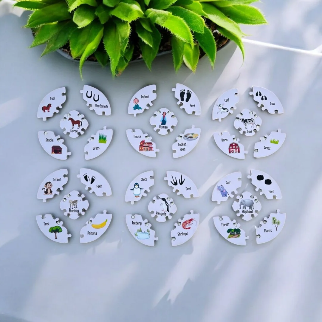 Creatures - 5 piece Connections Puzzle - Image 2