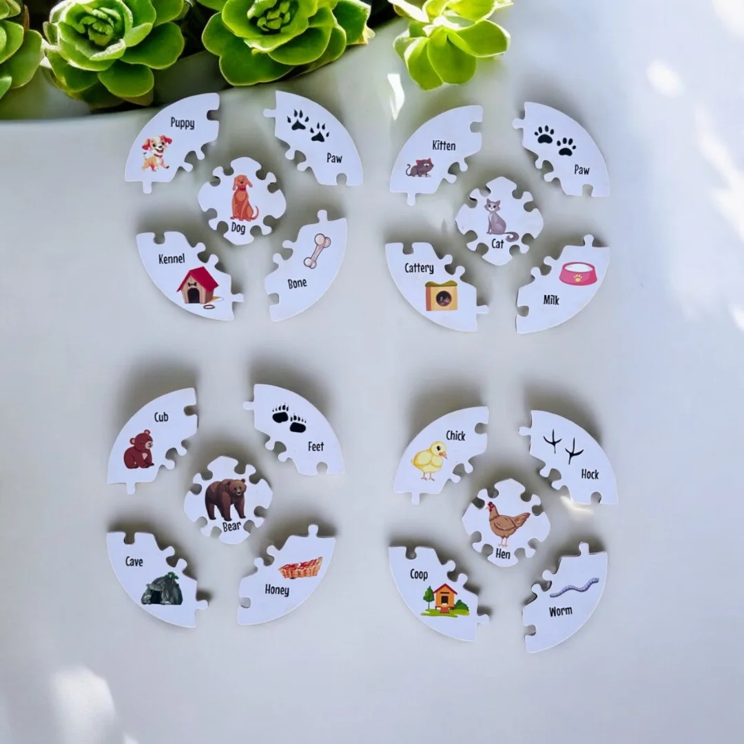 Creatures - 5 piece Connections Puzzle - Image 3