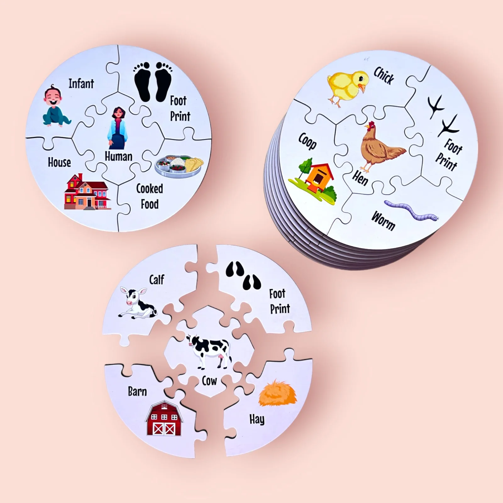 Creatures - 5 piece Connections Puzzle - Image 4