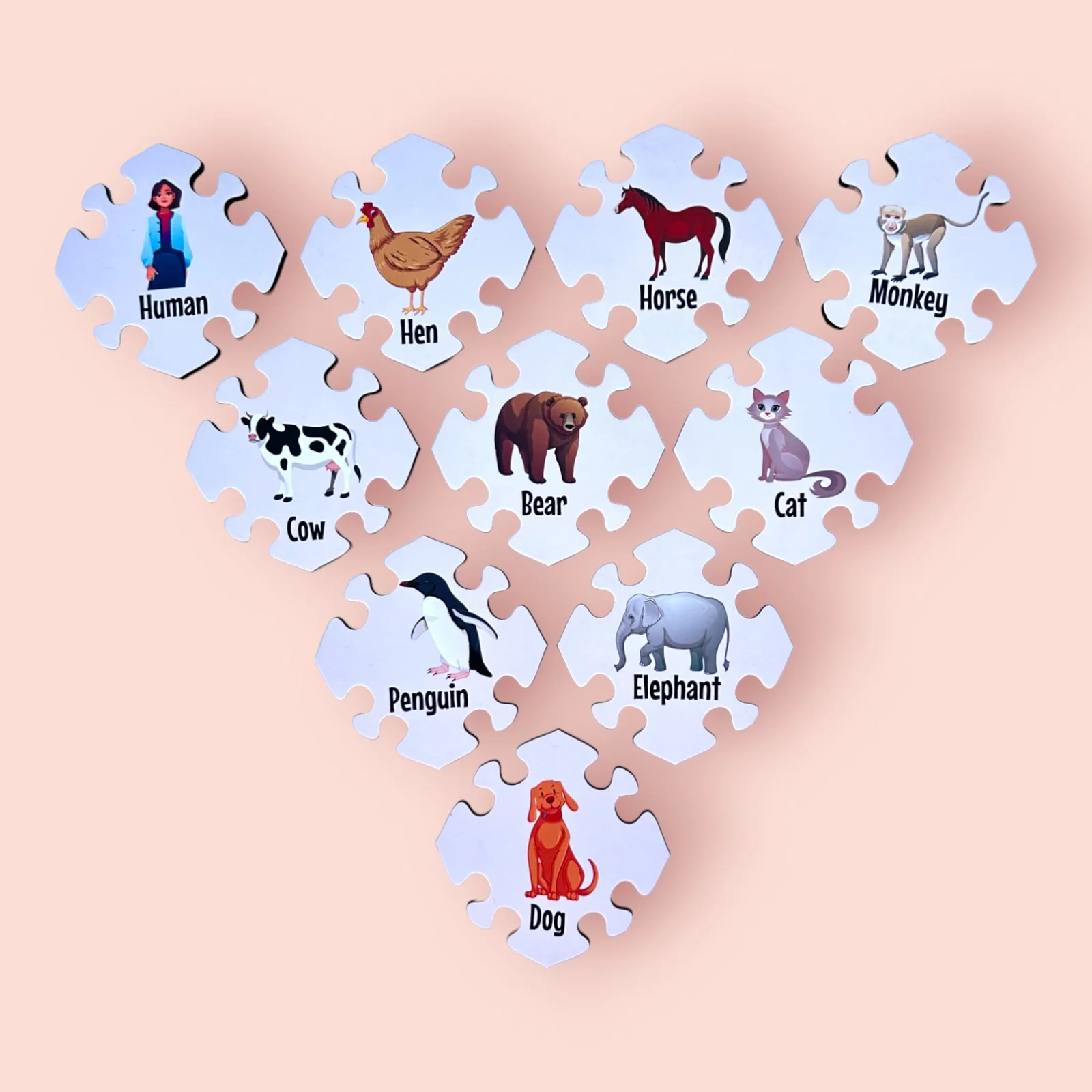 Creatures - 5 piece Connections Puzzle - Image 5