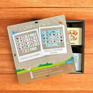 Animals And Their Homes and Babies Combo